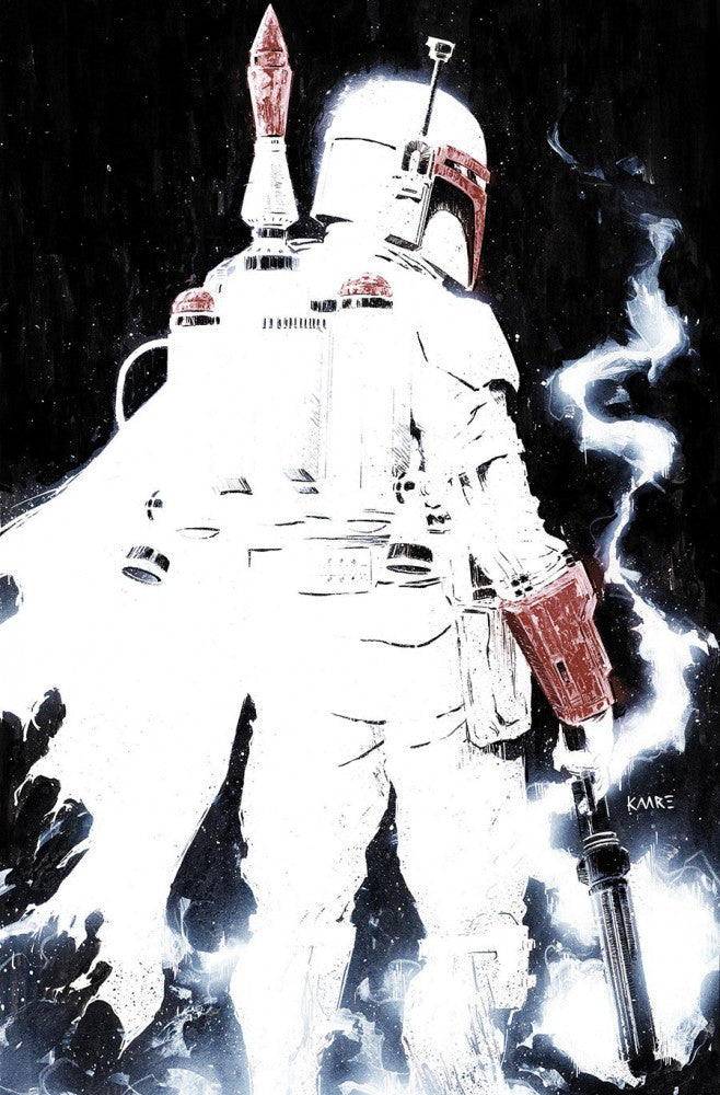 2025 - Star Wars: Boba Fett - Black, White And Red #1 Var. D - M - ENG 1