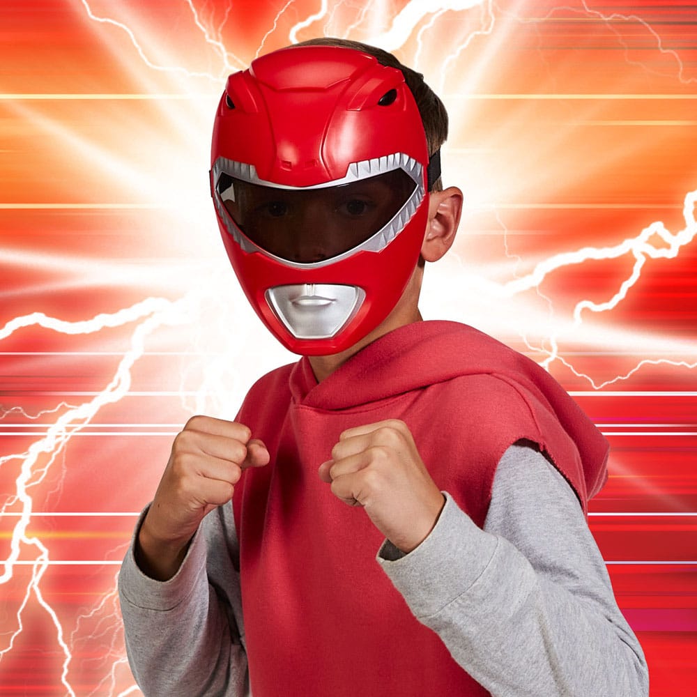 Mighty Morphin Power Rangers Mask Red Ranger - M 3