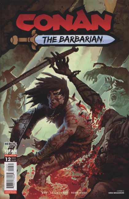 2024 - Conan the Barbarian (Titan Comics) #12 Var. C - M - ENG - PRE-ORDER 1