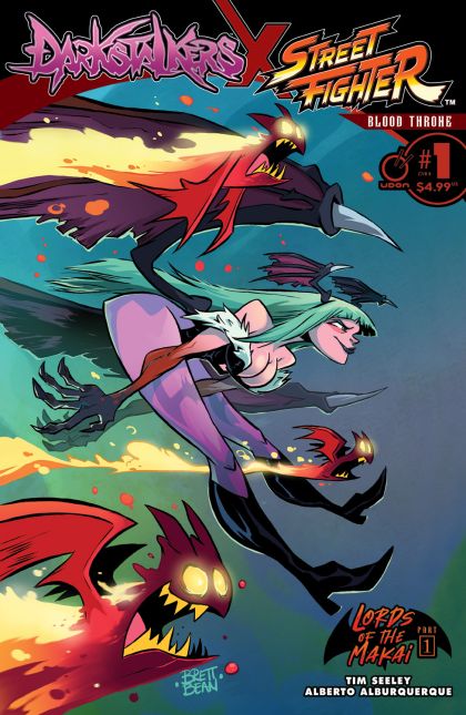 2025 - Darkstalkers X Street Fighter: Blood Throne #1 Var. B - M - ENG - PRE-ORDER 1