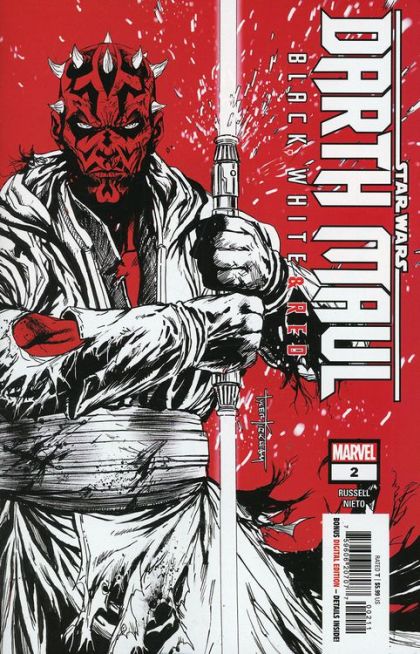 2024 - Star Wars: Darth Maul - Black, White & Red #2 Var. A - The Remainders - M - ENG - PRE-ORDER 1