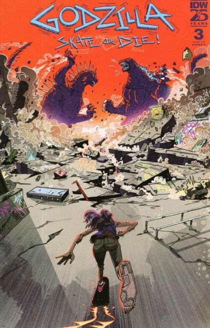 2024 - Godzilla: Skate Or Die! #3 Var. A - M - ENG - PRE-ORDER 1