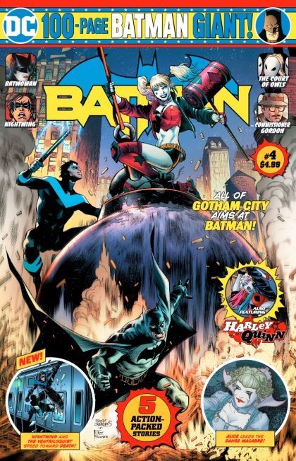 2020 - Batman 100-Page Giant, Vol. 2 #4 Var. B - Concrete Jungle / Puppets / The Court of Owls Part 4: Face the Court / Elegy Part 3: Affettuoso / Betther Than Batman Part 4 - M - ENG - PRE-ORDER 1