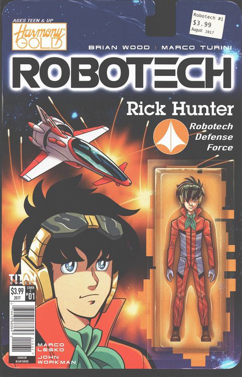 2017 - Robotech #1 Var. C - NM+ - ENG 1