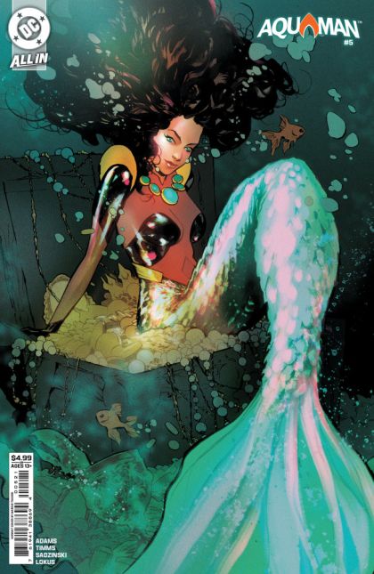 2025 - Aquaman, Vol. 9 #5 Var. B - Yeeaaah! Aahhh! Oh God! Oh God It's Eating My--! Ahhhh! - M - ENG 1