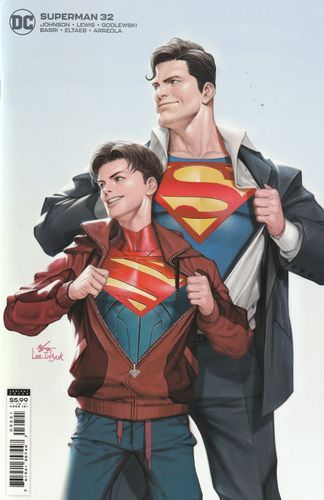 2021 - Superman, Vol. 5 #32 Var. B - The One Who Fell Part 3 / Tales Of Metropolis: Redemption - M - ENG - PRE-ORDER 1