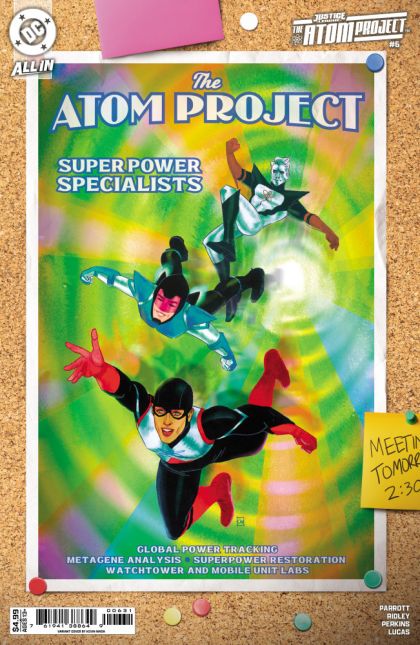 2025 - Justice League: The Atom Project #6 Var. C - M - ENG 1