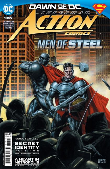 2023 - Action Comics, Vol. 3 #1059 Var. A - New Worlds Part Three / Secret Identity Part Two / A Heart in Metroopolis - M - ENG - PRE-ORDER 1