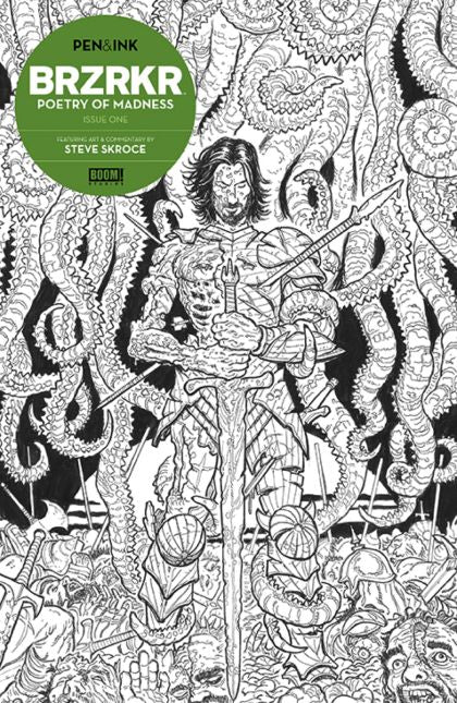 2024 - BRZRKR: Poetry of Madness: Pen & Ink #1 Var. A - M - ENG - PRE-ORDER 1