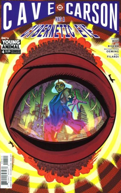 2017 - Cave Carson Has A Cybernetic Eye #4 Var. A - City of Ghosts / The Angel Etrigan - M - ENG - PRE-ORDER 1