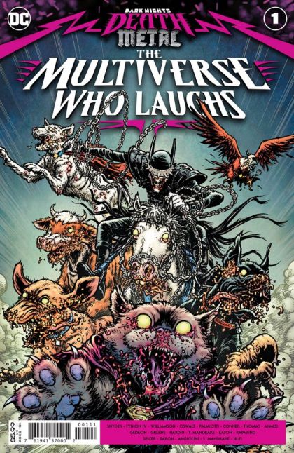 2020 - Dark Nights: Death Metal - The Multiverse Who Laughs #1 Var. A - Robin King In Scary Stories To Tell In The Dark Multiverse / Zsasz In Feeding The Beast / The Super-Pets In The Super-Threats! / Green Arrow And Green Lantern In Hard Traveled / Steel In The Fear Index - M - ENG - PRE-ORDER 1