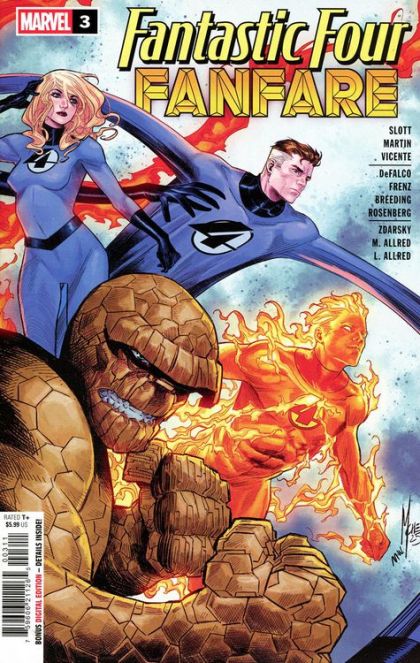 2025 - Fantastic Four: Fanfare #3 Var. A - "Fight or Flight" / "Another Round" / "Universal Appeal" - M - ENG - PRE-ORDER 1