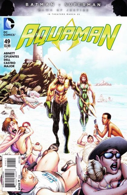 2016 - Aquaman, Vol. 7 #49 Var. A - Rising To The Surface - M - ENG - PRE-ORDER 1