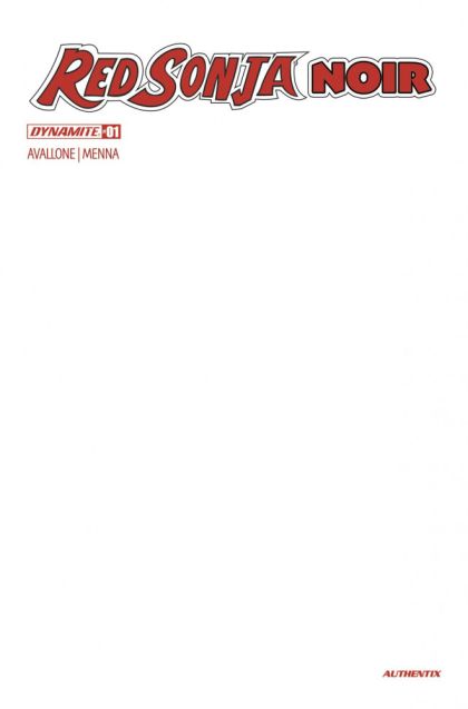 2025 - Red Sonja: Noir #1 Var. D - M - ENG - PRE-ORDER 1