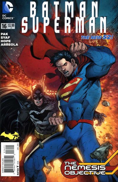 2014 - Batman / Superman #16 Var. A - Superman's Joker - M - ENG - PRE-ORDER 1