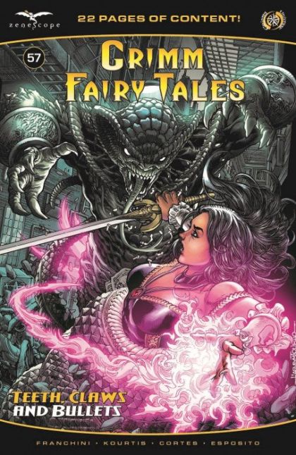 2022 - Grimm Fairy Tales, Vol. 2 #57 Var. B - Teeth, Claws and Bullets! - M - ENG - PRE-ORDER 1