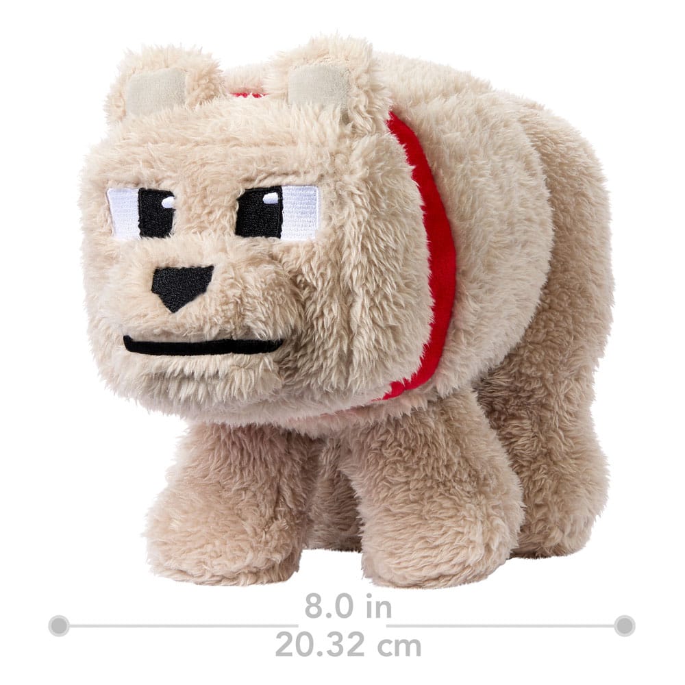 A Minecraft Movie Plush Figure Dennis The Wolf 20 cm - M 6