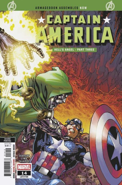2026 - Captain America, Vol. 12 #14 Var. G - M - ENG - PRE-ORDER 1