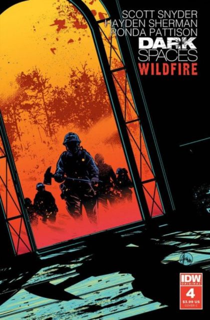 2022 - Dark Spaces: Wildfire #4 Var. C - Max Heat - M - ENG - PRE-ORDER 1