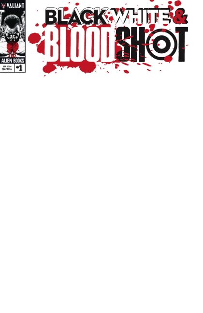 2024 - Black White & Bloodshot #1 Var. E - M - ENG - PRE-ORDER 1