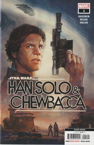 2022 - Star Wars: Han Solo & Chewbacca #1 Var. E - The Crystal Run - M - ENG - PRE-ORDER 1