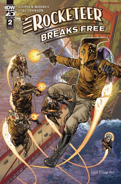 2024 - The Rocketeer: Breaks Free #2 Var. B - M - ENG - PRE-ORDER 1