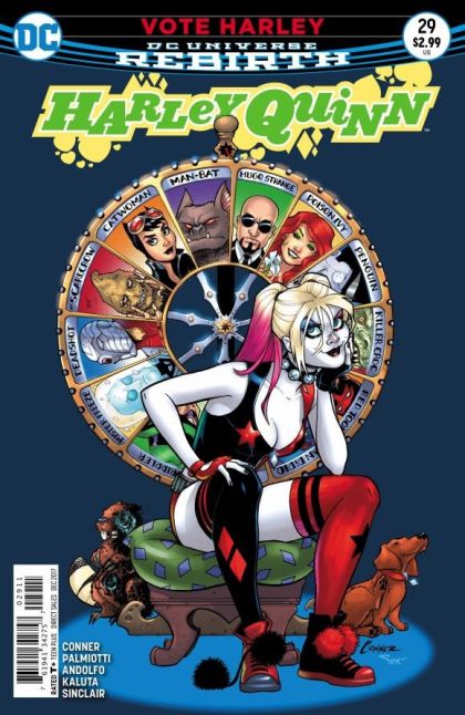 2017 - Harley Quinn, Vol. 3 #29 Var. A - Debates And Delusions - M - ENG - PRE-ORDER 1