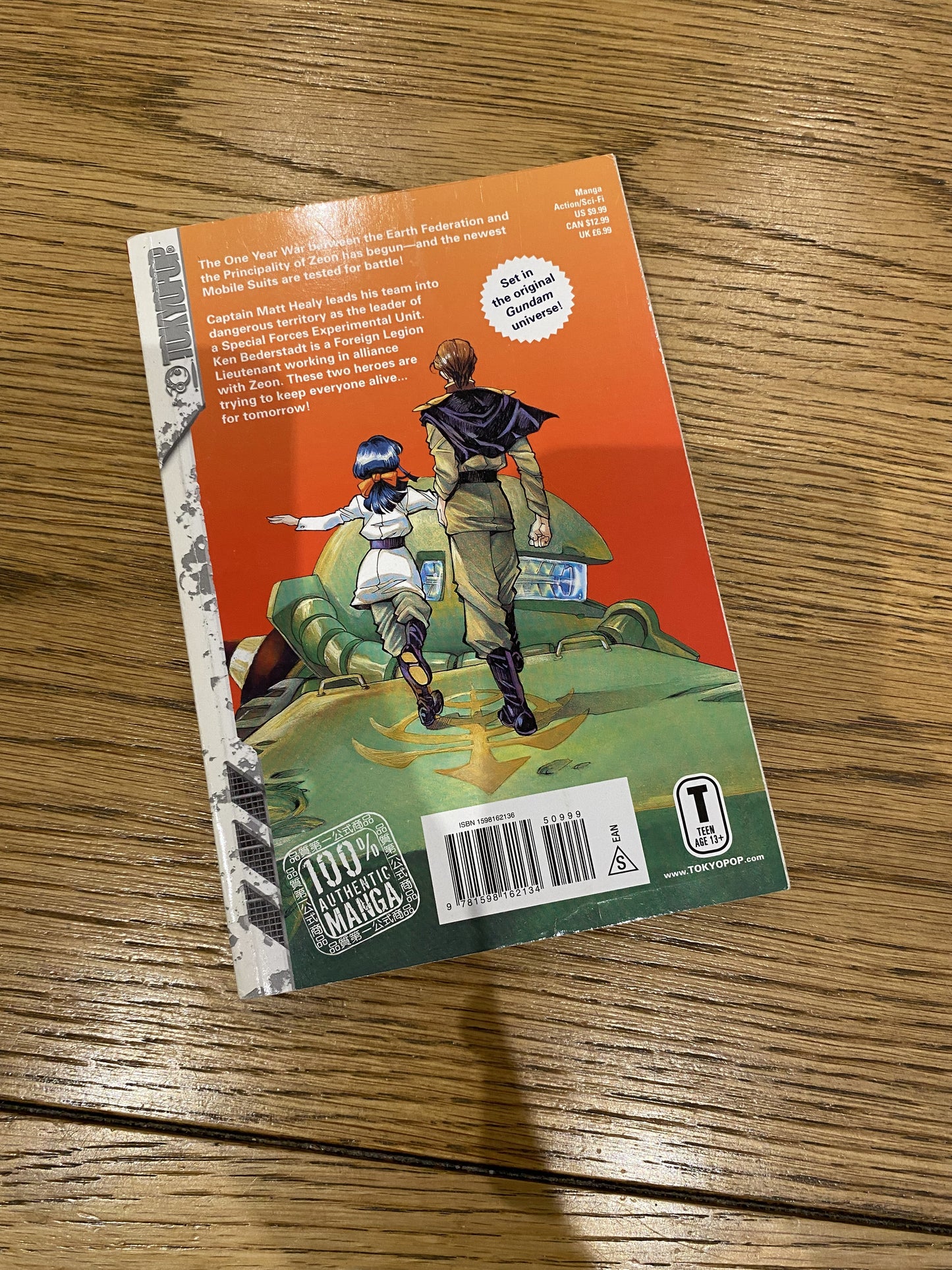 Mobile Suit Gundam, Lost War Chronicles Vol.1 - Masato Natsumoto, Tomohiro Chiba - (English) Manga Book