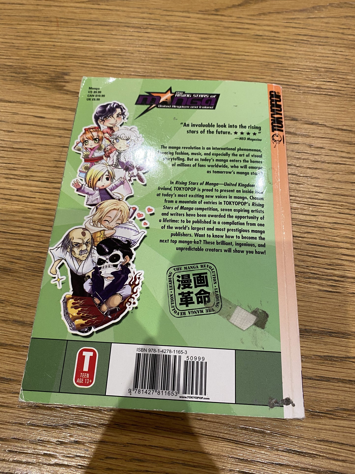 The Rising Stars of Manga Vol.3 - UK and Ireland - (English) Manga Book