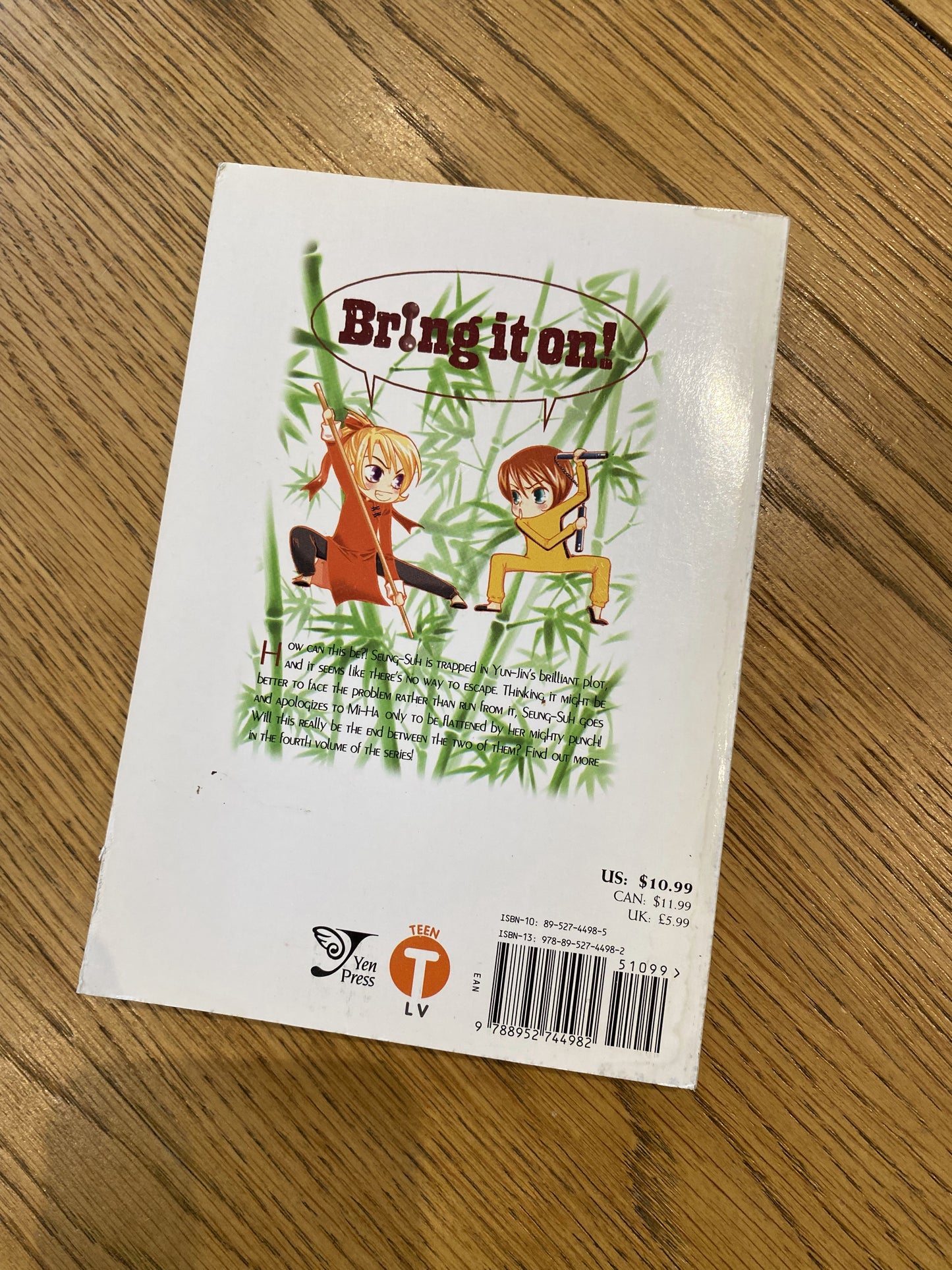 Bring it on! Vol.4 - Back Hyekyung - (English) Manga Book