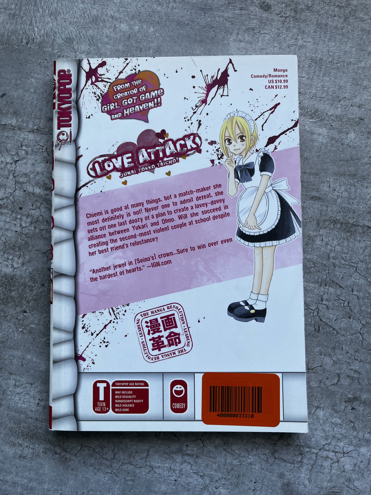 Love Attack Vol.6 - Shizuru Seino - (English) Manga Book