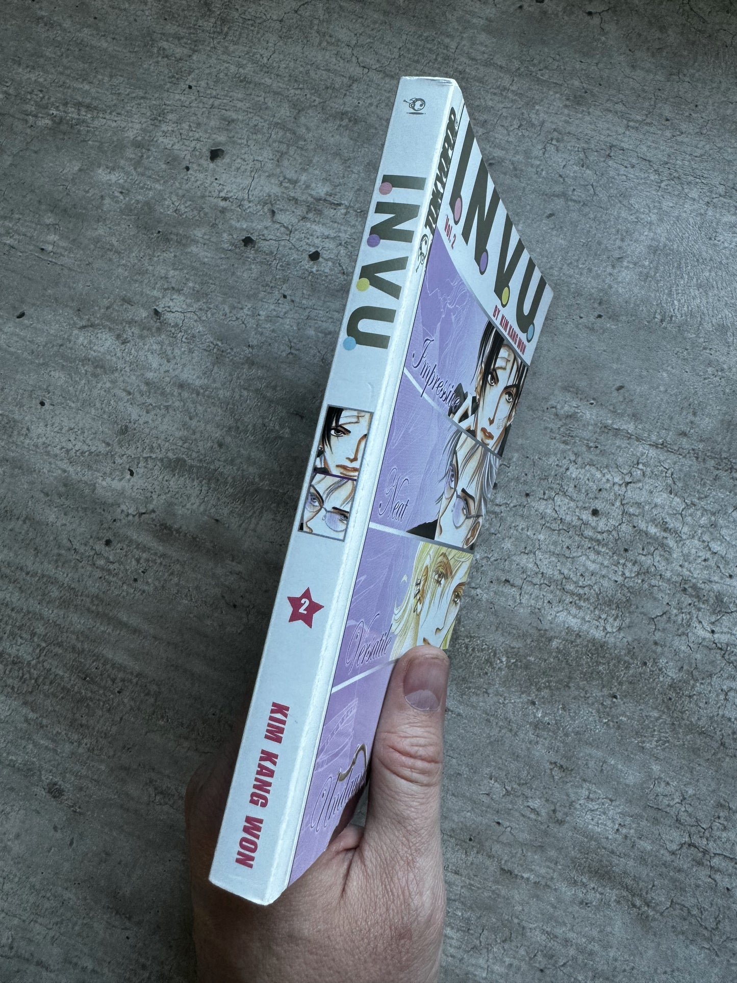 I.N.V.U. Vol.2 - Kim Kang Won - (English) Manga Book