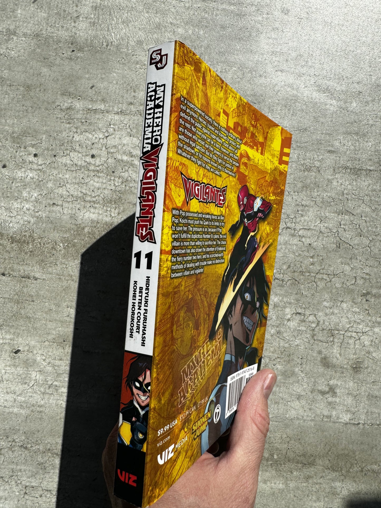 My Hero Academia Vigilantes Vol.11 - Hideyuki Furuhashi - (English) Manga Book