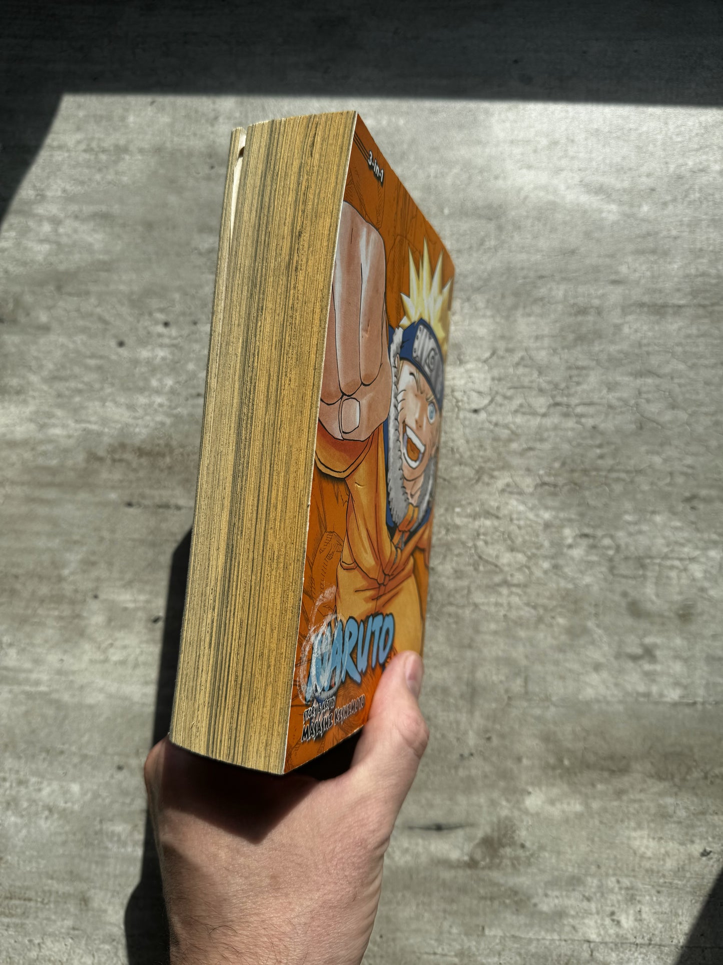 Naruto 3-in-1 Vol.19,20,21 - Masashi Kishimoto - (English) Manga Book