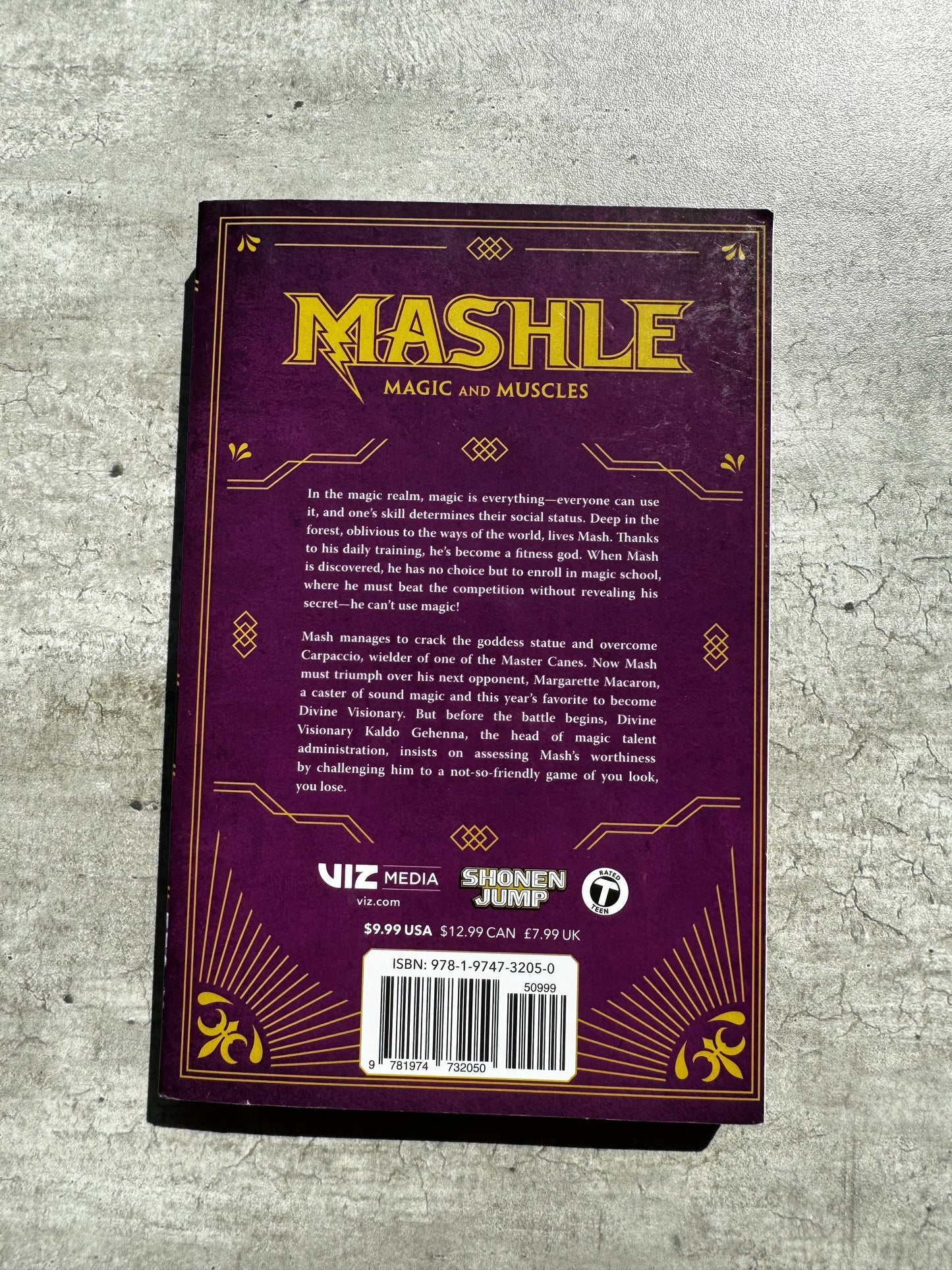 Mashle Magic and Muscles Vol.7 - Hajime Komoto - (English) Manga Book