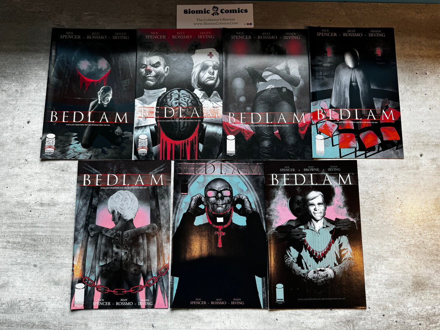 2012 - Image Comics - Bedlam Job Lot #1-7 - NM - Eng 1