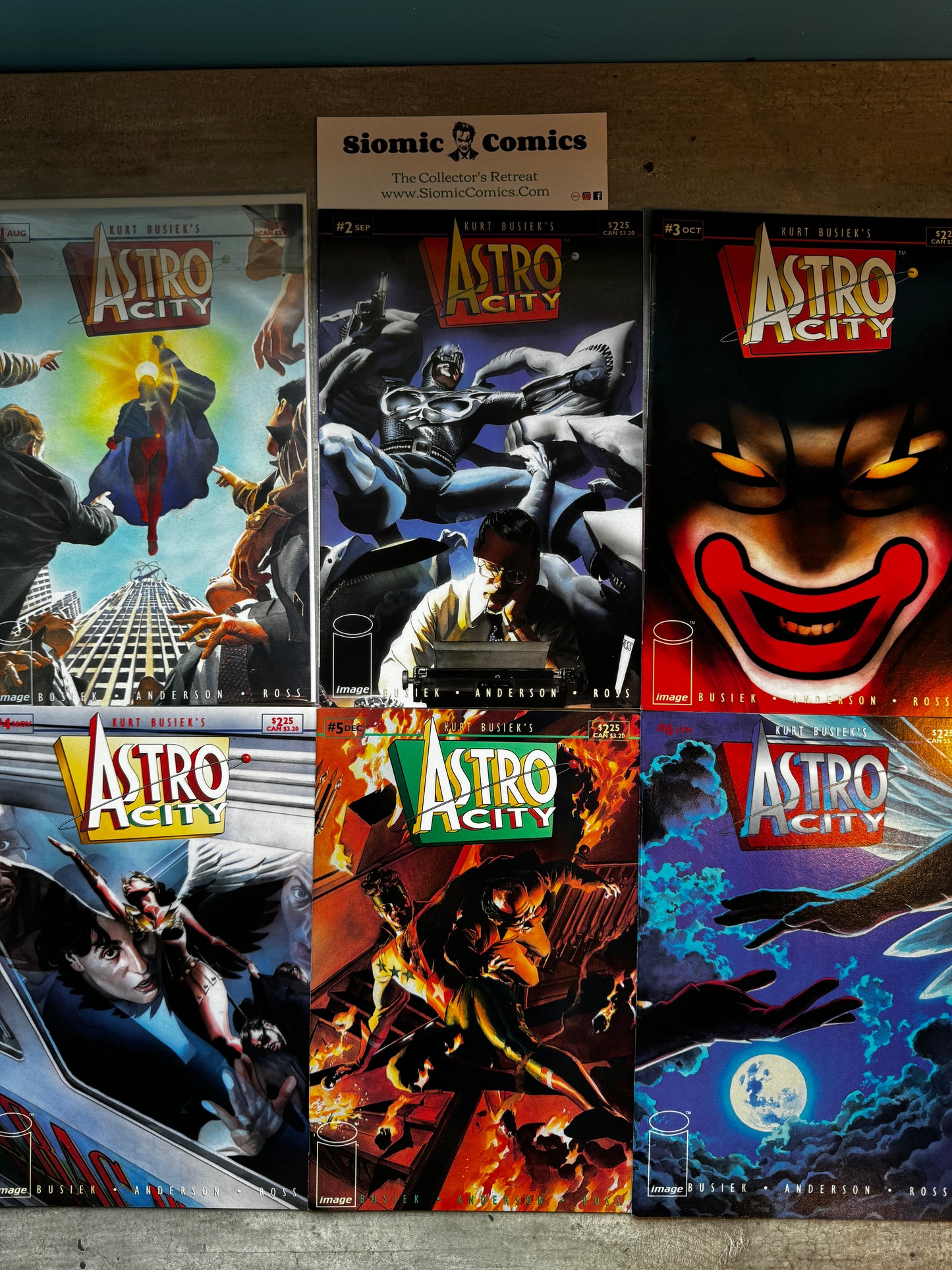 1995 - Image Comics - Kurt Busiek's Astro City Vol. 1 Job Lot #1-6 - NM - Eng 1