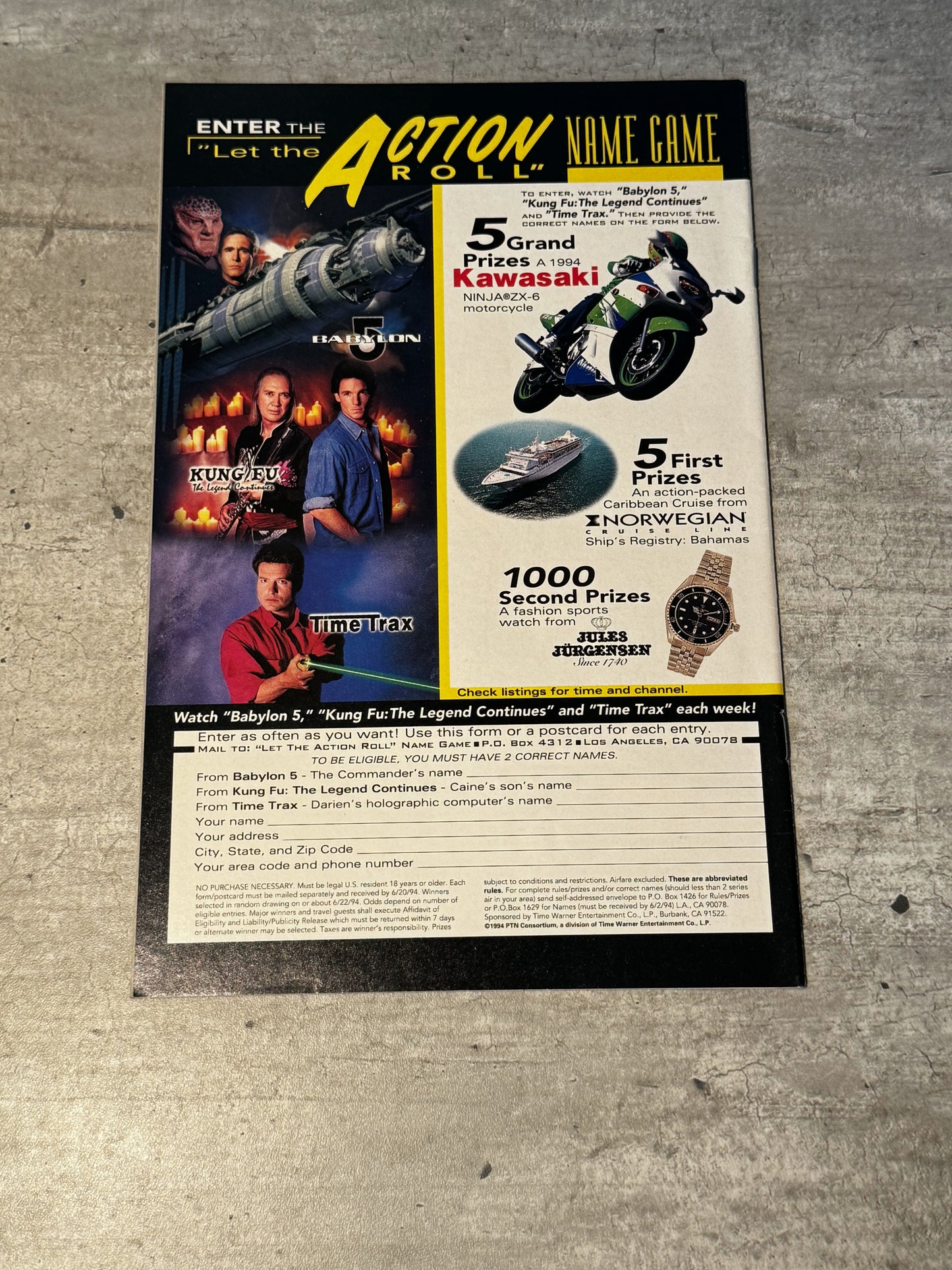 1994 - DC Vertigo - Los libros de la magia - Lote de trabajo - Inglés