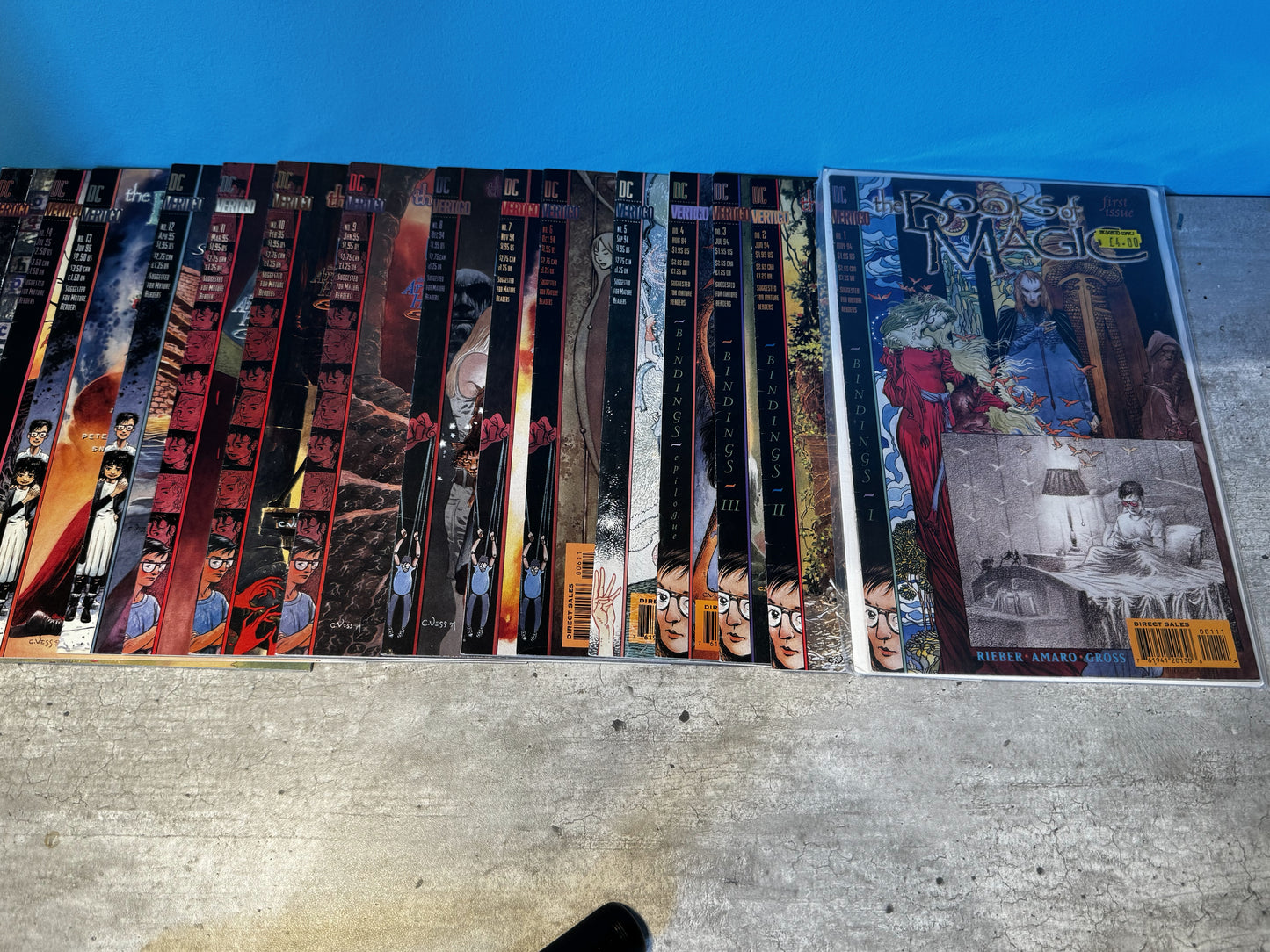 1994 - DC Vertigo - Los libros de la magia - Lote de trabajo - Inglés