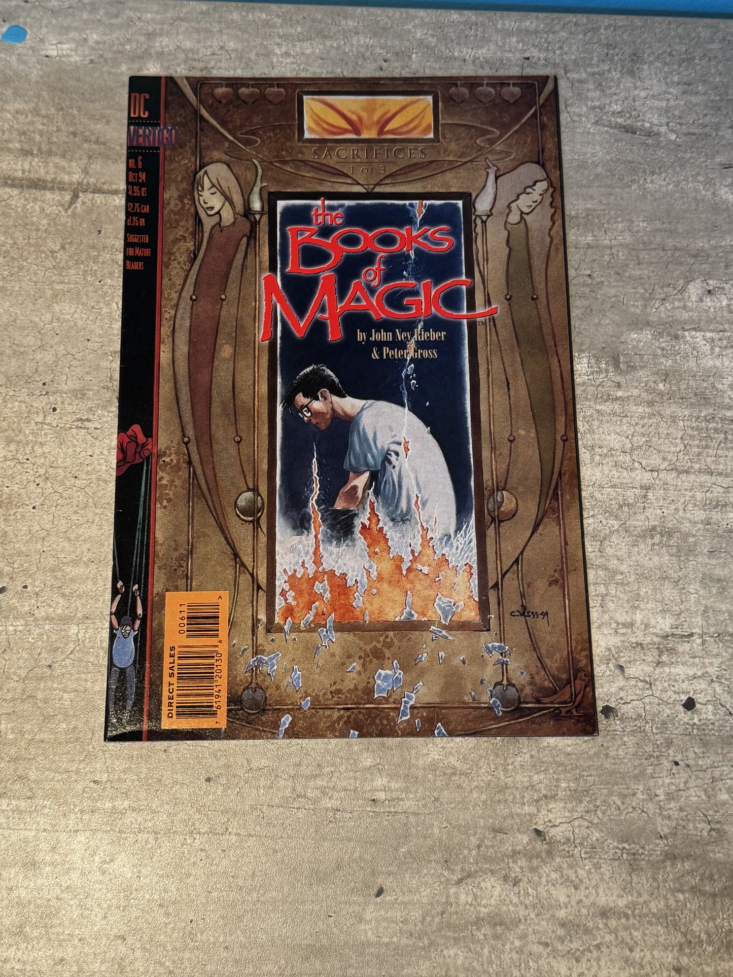 1994 - DC Vertigo - Los libros de la magia - Lote de trabajo - Inglés