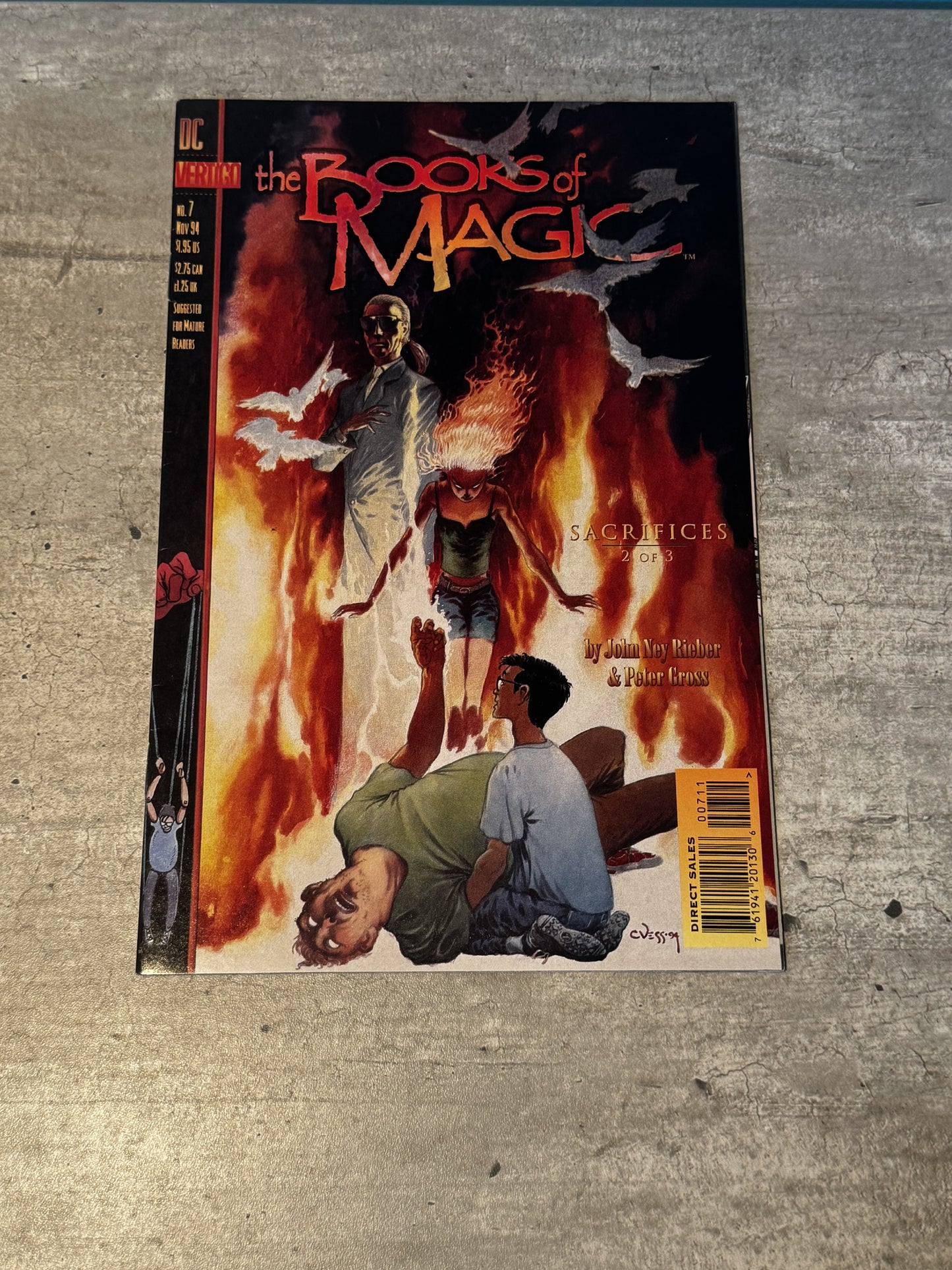 1994 - DC Vertigo - Los libros de la magia - Lote de trabajo - Inglés