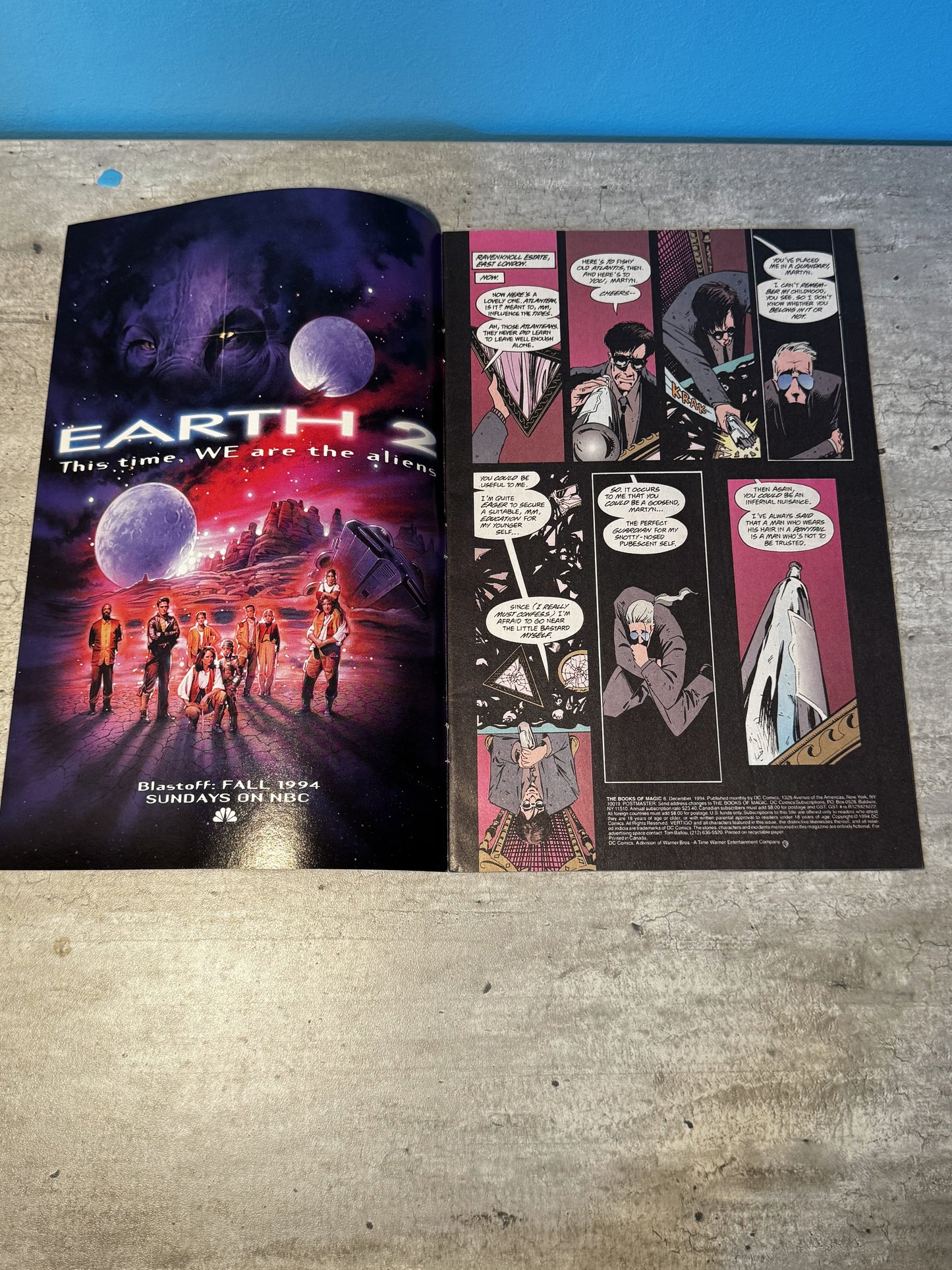 1994 - DC Vertigo - Los libros de la magia - Lote de trabajo - Inglés