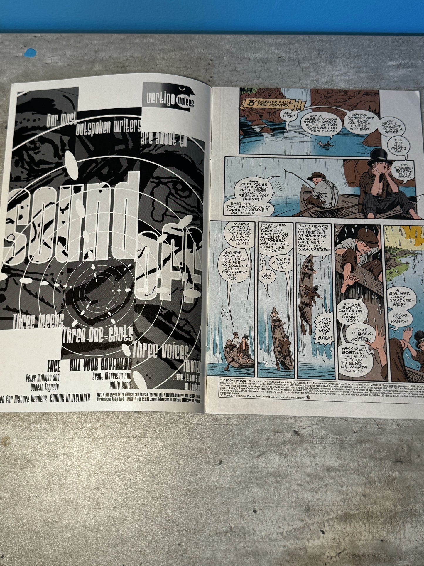 1994 - DC Vertigo - Los libros de la magia - Lote de trabajo - Inglés