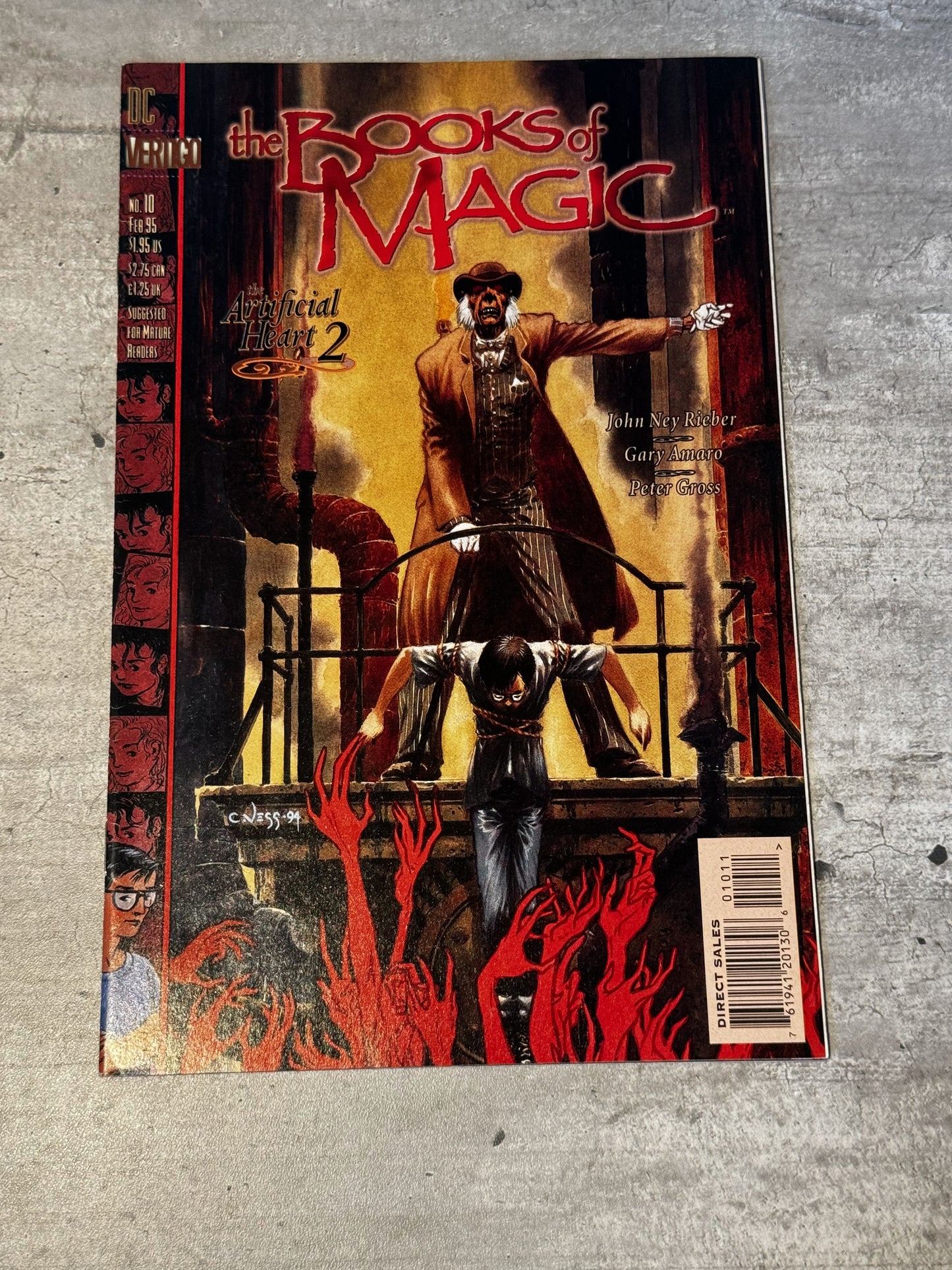 1994 - DC Vertigo - Los libros de la magia - Lote de trabajo - Inglés