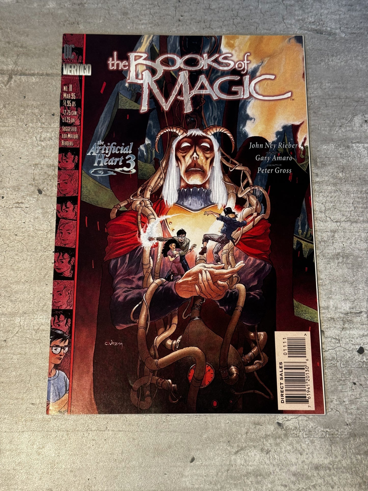 1994 - DC Vertigo - Los libros de la magia - Lote de trabajo - Inglés