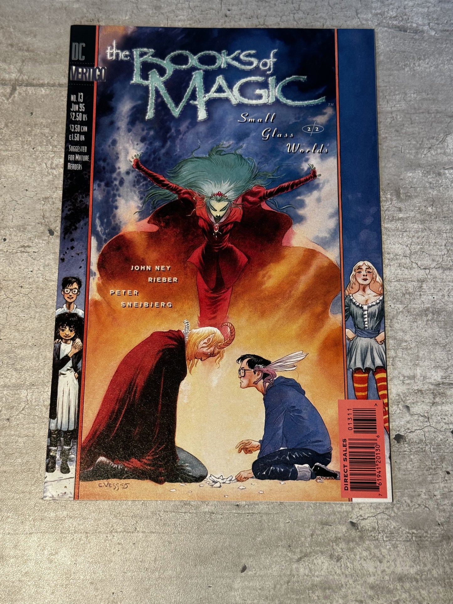 1994 - DC Vertigo - Los libros de la magia - Lote de trabajo - Inglés