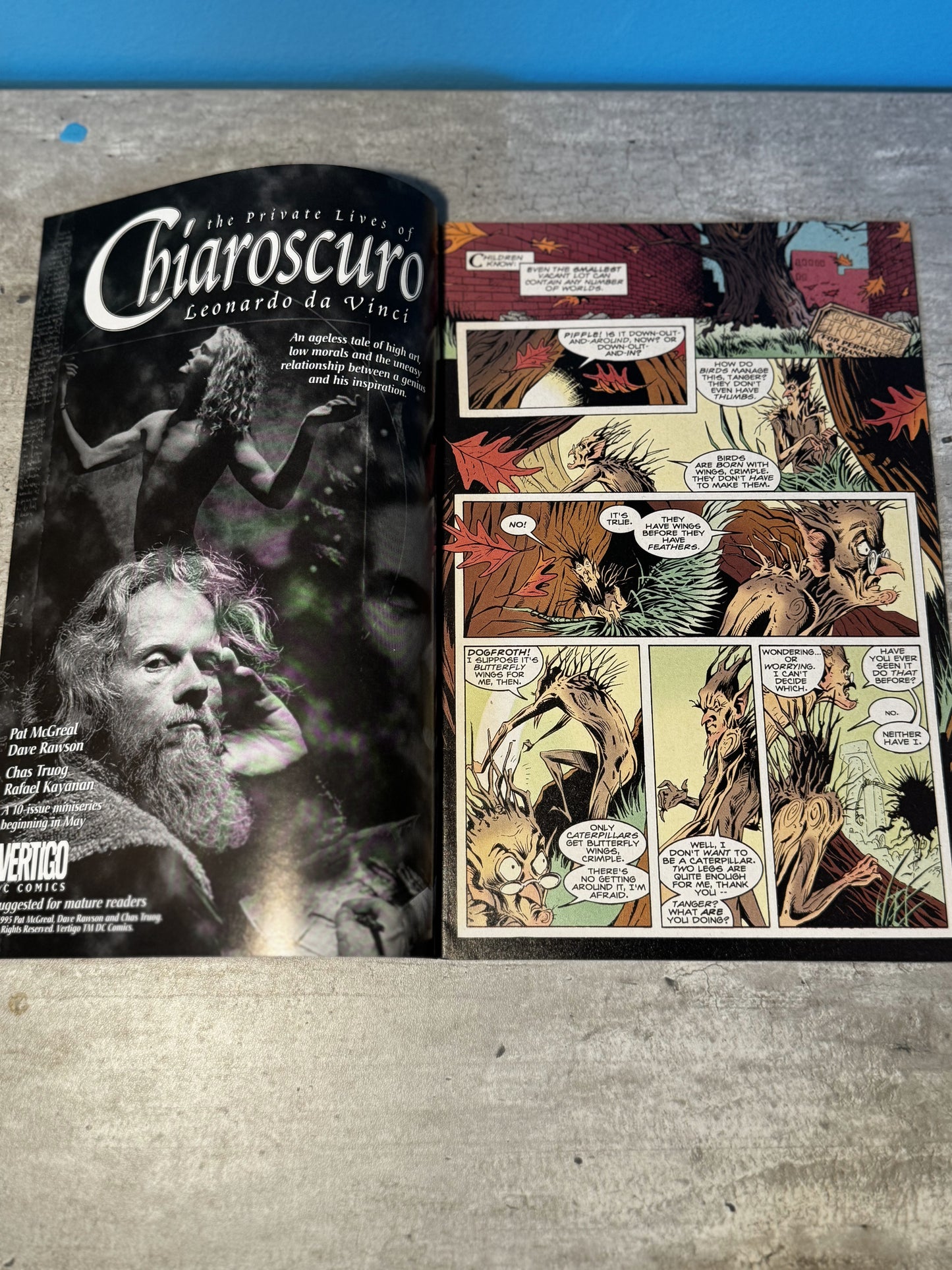 1994 - DC Vertigo - Los libros de la magia - Lote de trabajo - Inglés