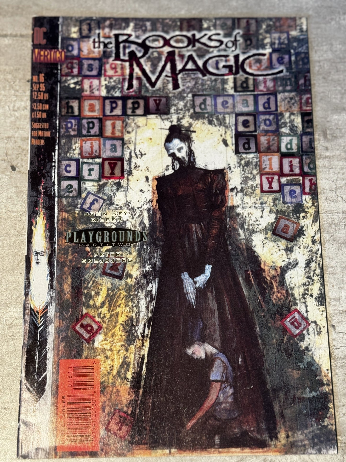 1994 - DC Vertigo - Los libros de la magia - Lote de trabajo - Inglés