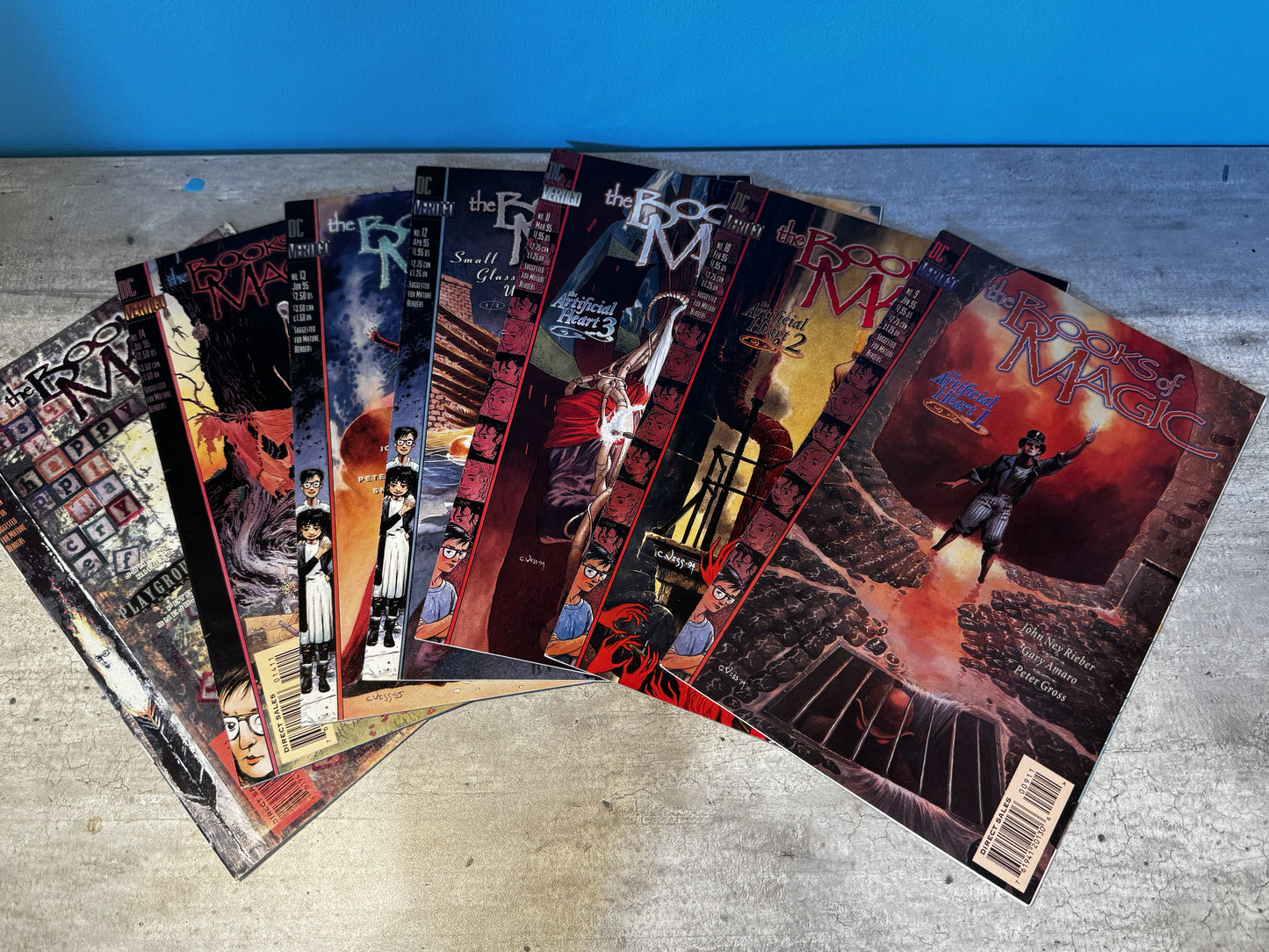 1994 - DC Vertigo - Los libros de la magia - Lote de trabajo - Inglés