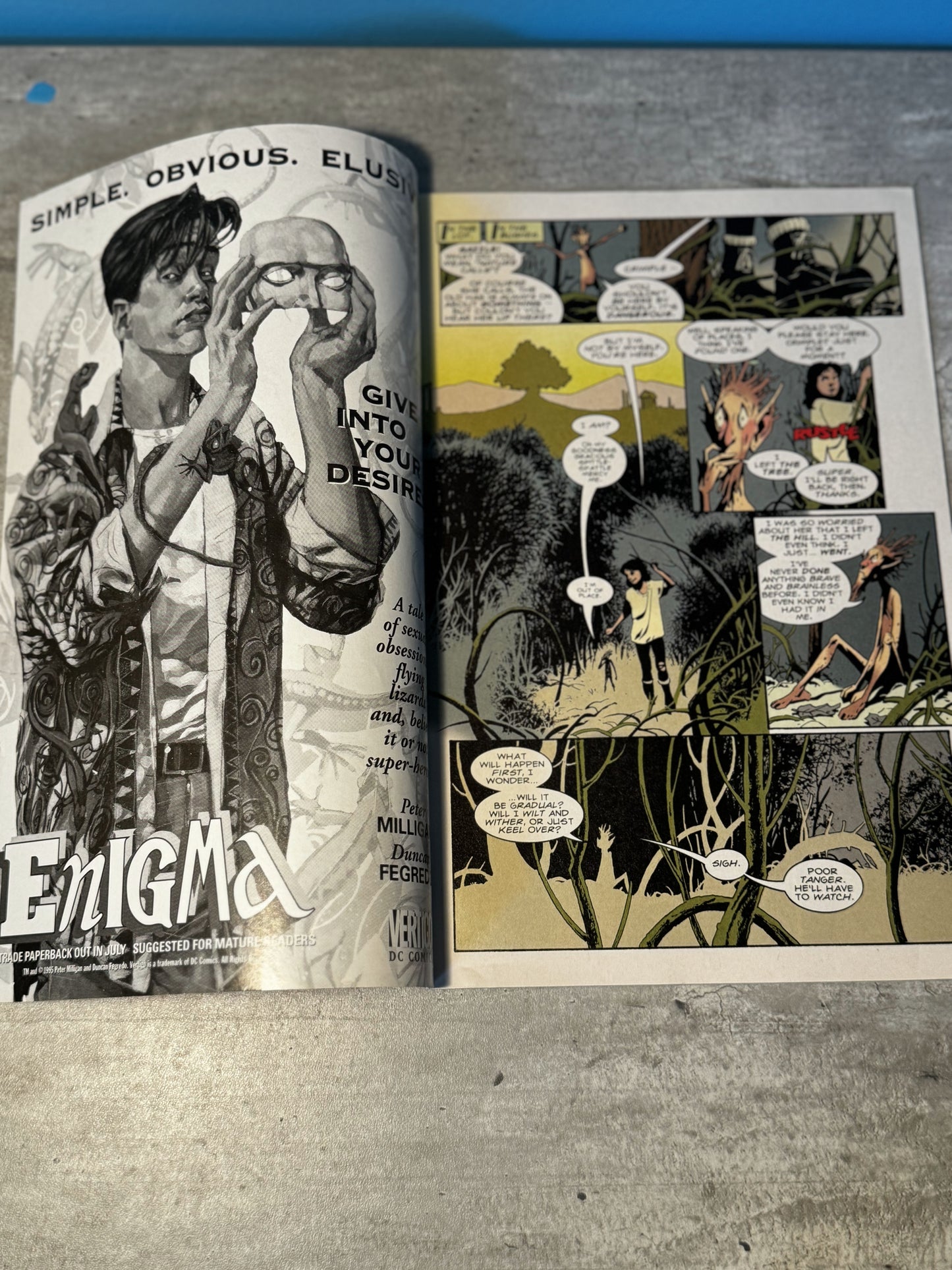 1994 - DC Vertigo - Los libros de la magia - Lote de trabajo - Inglés